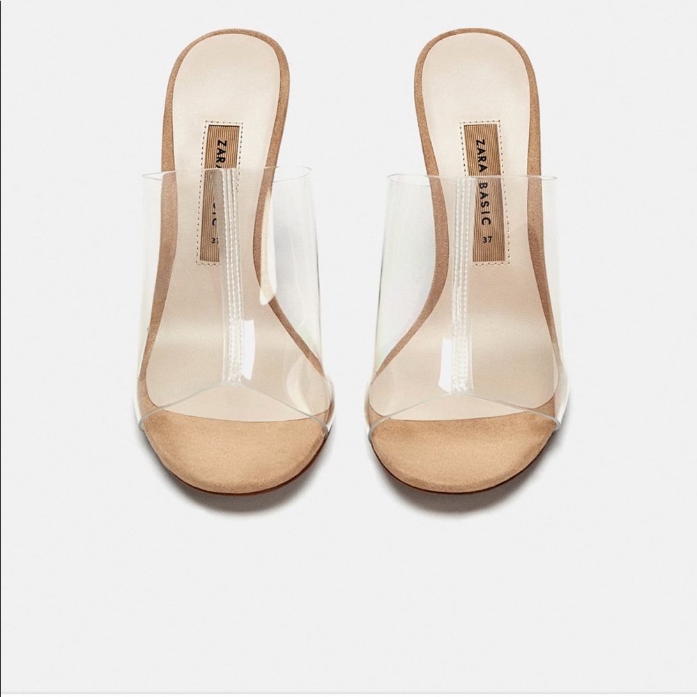 Zara Vinyl Heels